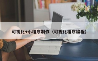 宝鸡可视化+小程序制作（可视化程序编程）